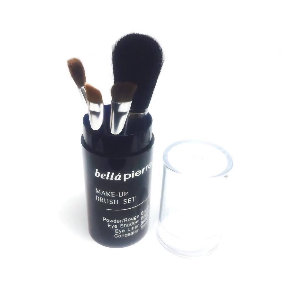 NEW Bellapierre Brush Set Mini Concealer Powder Liner‎ Shadow
